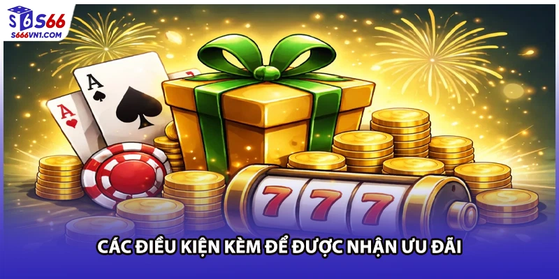 Các điều kiện kèm để được nhận ưu đãi
