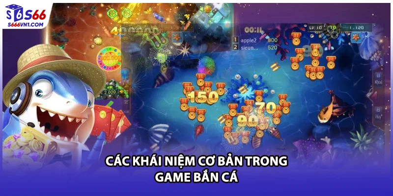 Các khái niệm cơ bản trong game bắn cá
