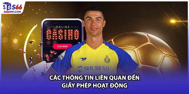 Các thông tin liên quan đến giấy phép hoạt động